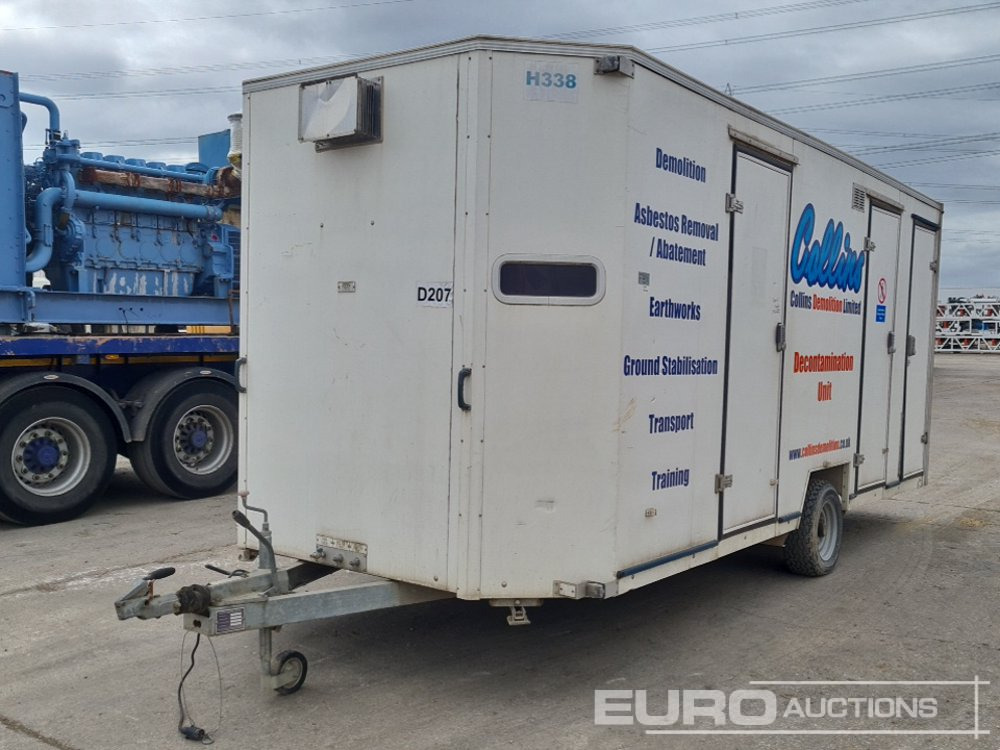 Lynton Single Axle Decontamination Unit - Морской контейнер: фото 1 Lynton Single Axle Decontamination Unit - Морской контейнер: фото 1