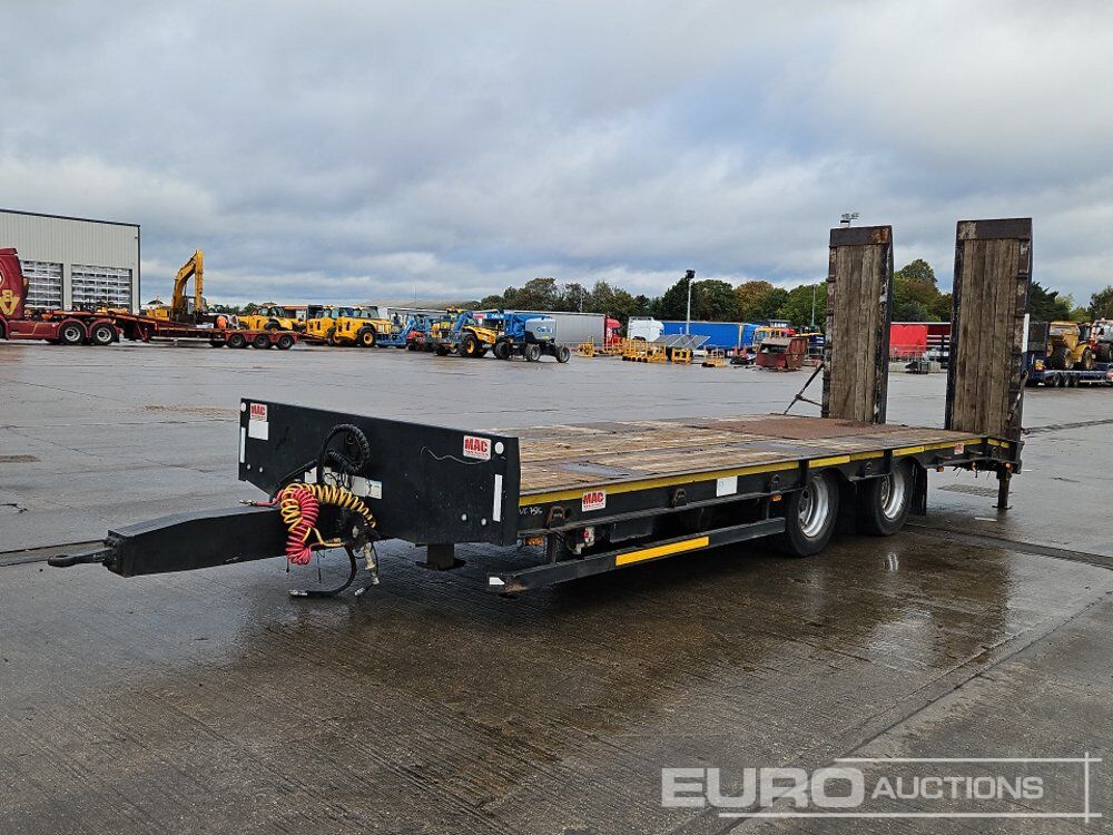Mac trailers Twin Axle Beavertail Low Loader Drag Trailer, Hydraulic Ramps - Низкорамный прицеп: фото 1 Mac trailers Twin Axle Beavertail Low Loader Drag Trailer, Hydraulic Ramps - Низкорамный прицеп: фото 1