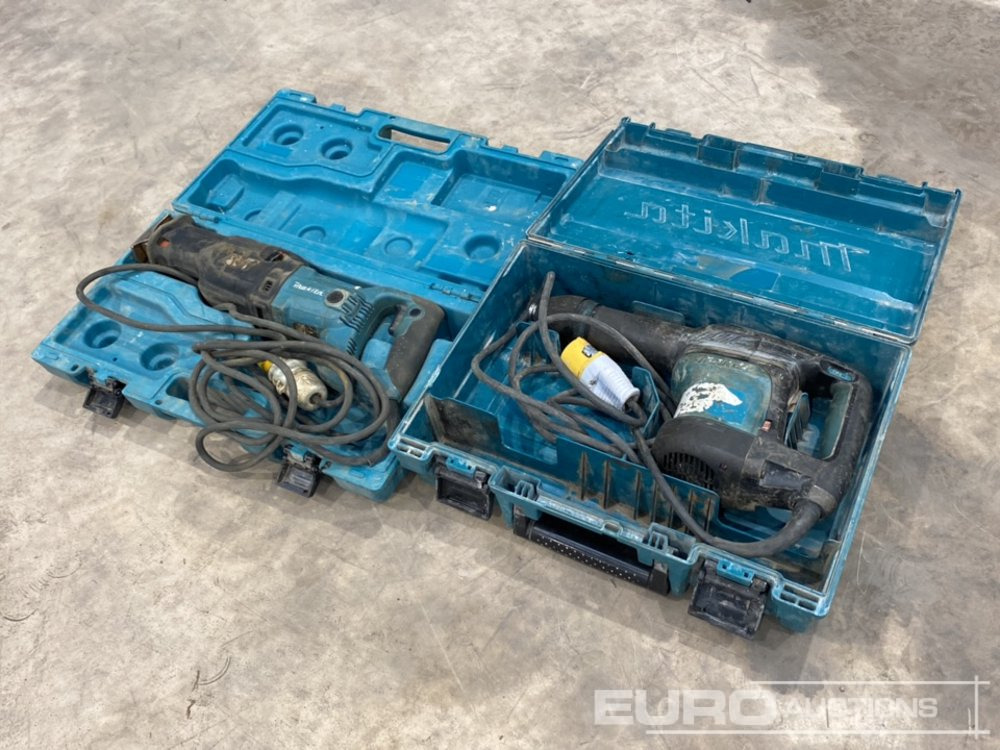 Makita JR3070CT 110 Volt Recip Saw & Makita HM0870C 110 Volt Breaker (2 of) - Строительное оборудование: фото 1 Makita JR3070CT 110 Volt Recip Saw & Makita HM0870C 110 Volt Breaker (2 of) - Строительное оборудование: фото 1
