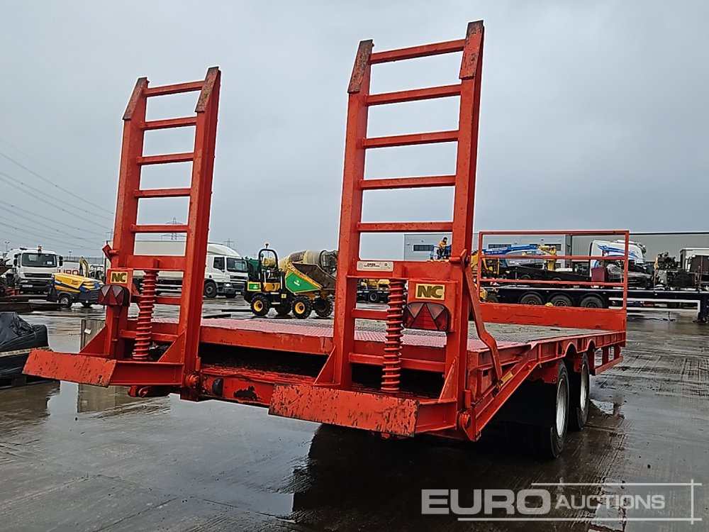 NC Engineering Twin Axle Sprung Draw Bar Beavertail Flatbed Trailer, Ramps, 8 Stud Axle - Сельскохозяйственный прицеп: фото 5 NC Engineering Twin Axle Sprung Draw Bar Beavertail Flatbed Trailer, Ramps, 8 Stud Axle - Сельскохозяйственный прицеп: фото 5
