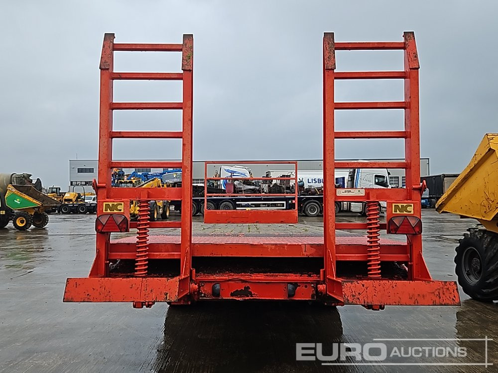 NC Engineering Twin Axle Sprung Draw Bar Beavertail Flatbed Trailer, Ramps, 8 Stud Axle - Сельскохозяйственный прицеп: фото 4 NC Engineering Twin Axle Sprung Draw Bar Beavertail Flatbed Trailer, Ramps, 8 Stud Axle - Сельскохозяйственный прицеп: фото 4
