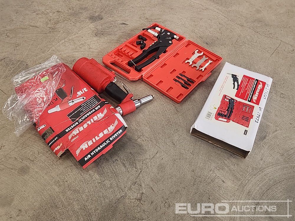 Neilsen Rivet Gun, Bits & Pneumatic Hydraulic Riveter - Оборудование для мастерских: фото 3 Neilsen Rivet Gun, Bits & Pneumatic Hydraulic Riveter - Оборудование для мастерских: фото 3