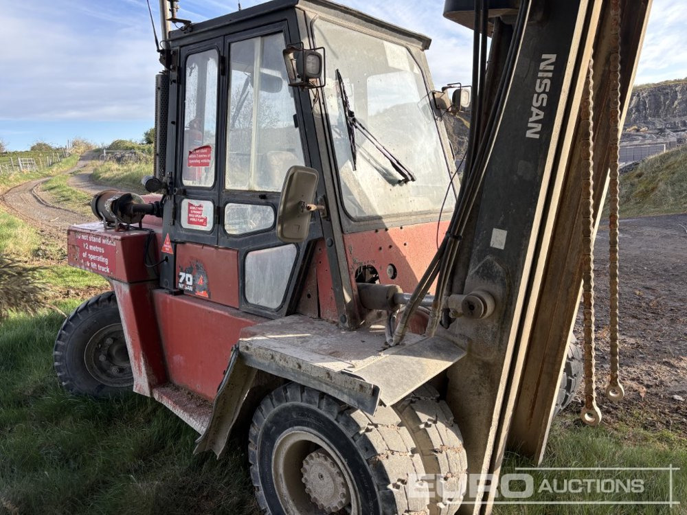 Nissan 7t Forklift - Вилочный погрузчик: фото 4 Nissan 7t Forklift - Вилочный погрузчик: фото 4