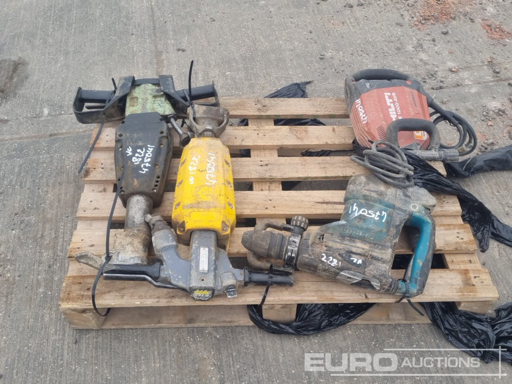 Pneumatic Hand Held Breaker (2 of), 110Volt Makita AVT Hammer Drill, 110Volt Hilti TE1000 AVR Hand Held Breaker - Асфальтоукладочная техника: фото 2 Pneumatic Hand Held Breaker (2 of), 110Volt Makita AVT Hammer Drill, 110Volt Hilti TE1000 AVR Hand Held Breaker - Асфальтоукладочная техника: фото 2