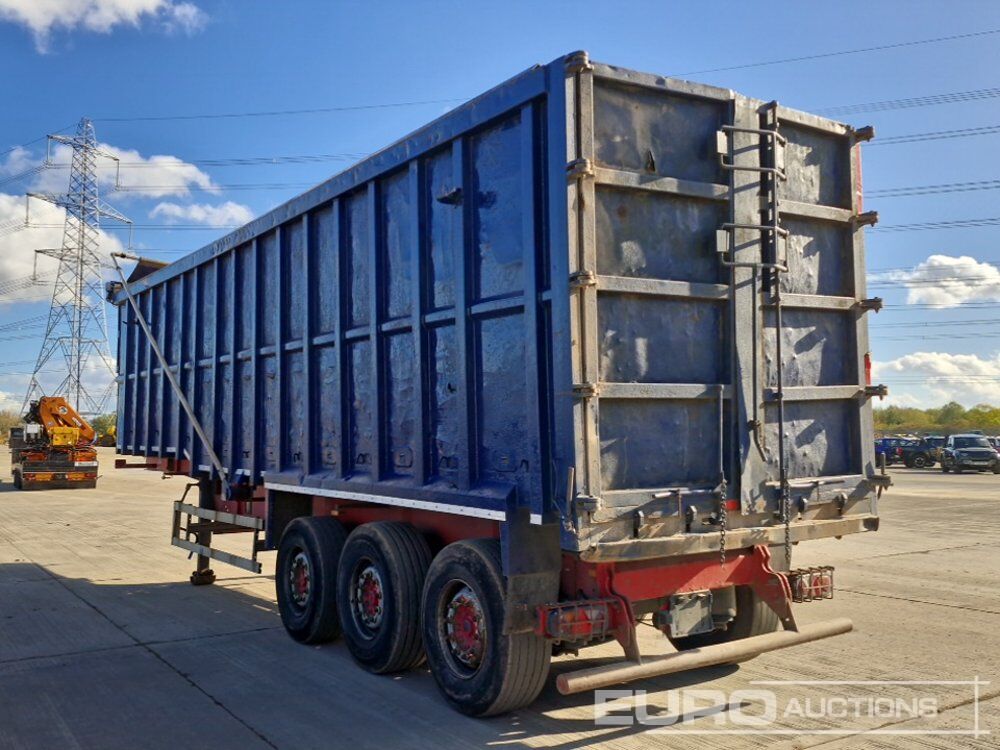 2017 SDC Trailers Tri Axle Bulk Tipping Trailer, Front Lift Axle, Scrap Net - Прицеп: фото 3 2017 SDC Trailers Tri Axle Bulk Tipping Trailer, Front Lift Axle, Scrap Net - Прицеп: фото 3