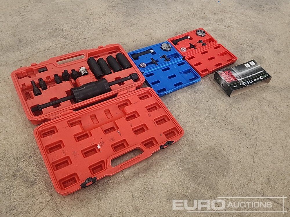 Professional Brake Line Double Flaring Tool (2 of) & 14Pc Injector Extracting Kit - Оборудование для мастерских: фото 2 Professional Brake Line Double Flaring Tool (2 of) & 14Pc Injector Extracting Kit - Оборудование для мастерских: фото 2