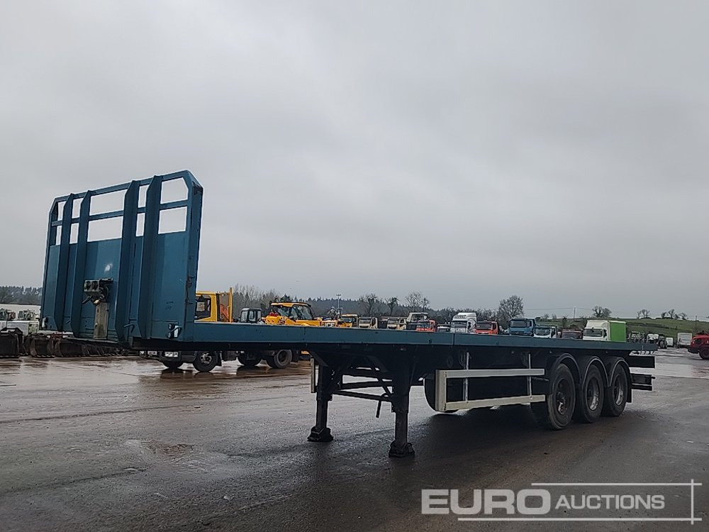 SDC 45' Tri Axle Flat Trailer, BPW Axles - Полуприцеп бортовой/ Платформа: фото 1 SDC 45' Tri Axle Flat Trailer, BPW Axles - Полуприцеп бортовой/ Платформа: фото 1