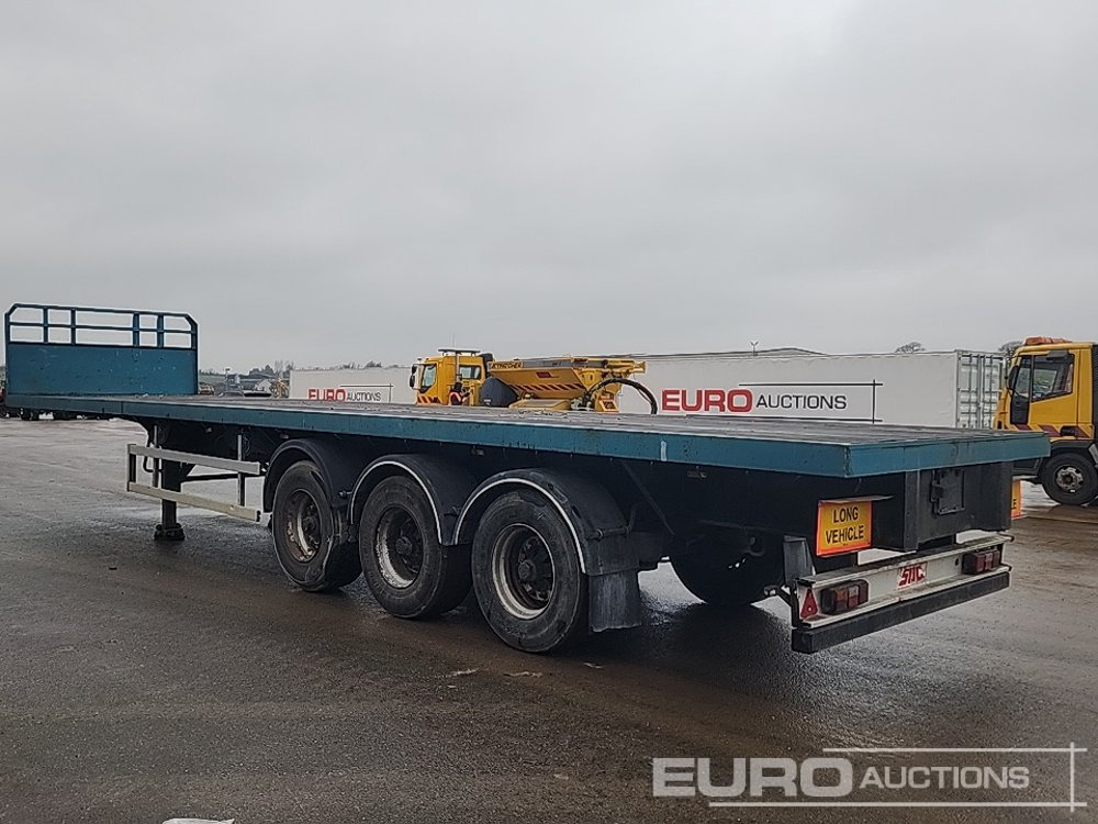 SDC 45' Tri Axle Flat Trailer, BPW Axles - Полуприцеп бортовой/ Платформа: фото 3 SDC 45' Tri Axle Flat Trailer, BPW Axles - Полуприцеп бортовой/ Платформа: фото 3