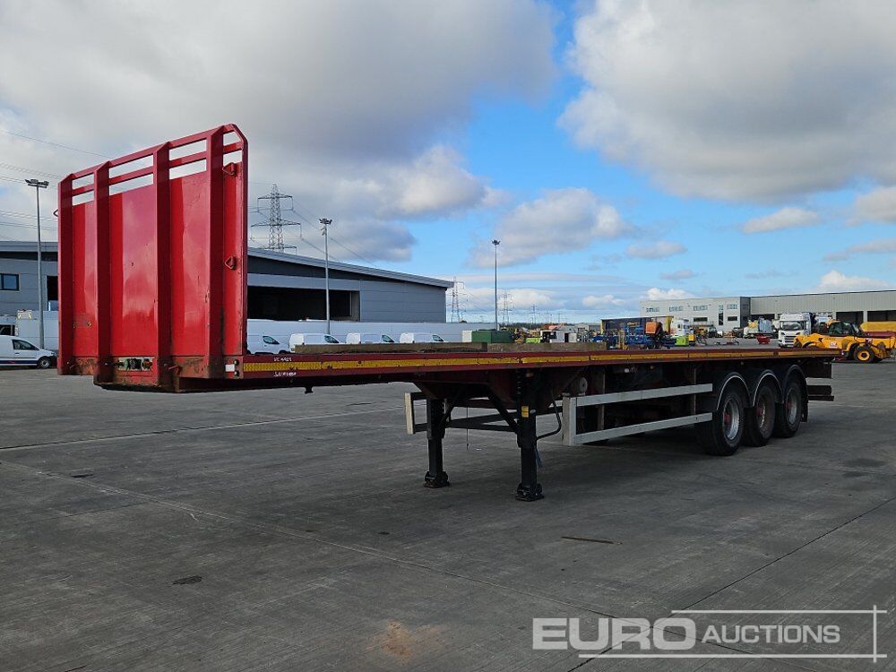 SDC Trailer Tri Axle Extendable Flat Bed Trailer - Прицеп бортовой/ Платформа: фото 1 SDC Trailer Tri Axle Extendable Flat Bed Trailer - Прицеп бортовой/ Платформа: фото 1