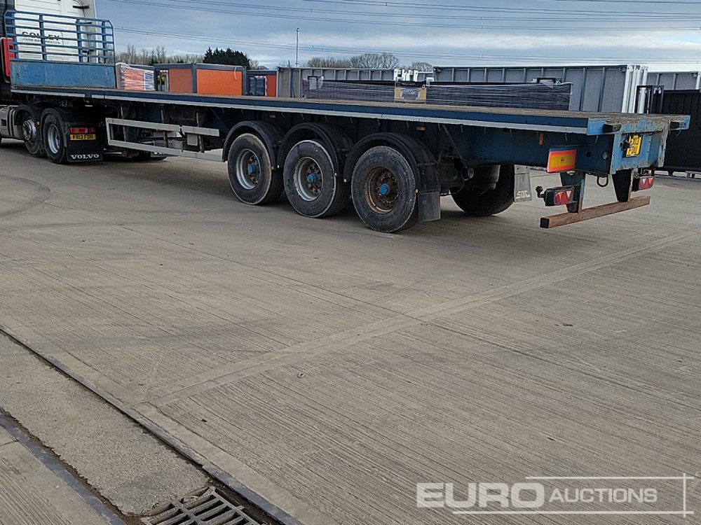 SDC Trailer Tri Axle Extendable Flatbed Trailer - Полуприцеп бортовой/ Платформа: фото 3 SDC Trailer Tri Axle Extendable Flatbed Trailer - Полуприцеп бортовой/ Платформа: фото 3