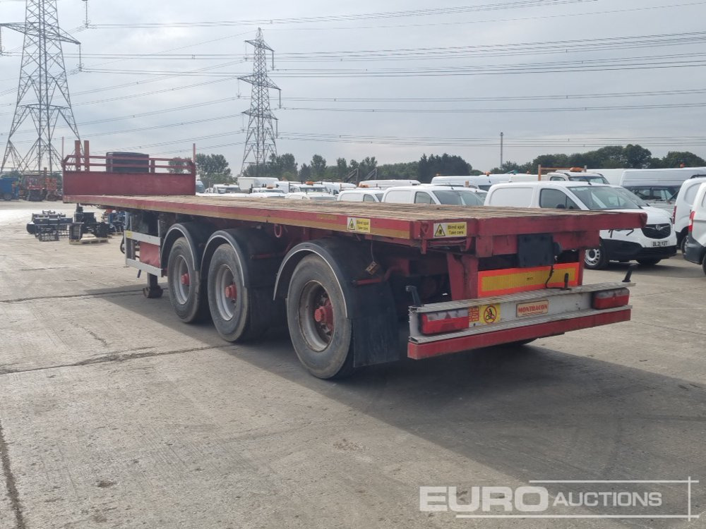 SDC Trailer Tri Axle Flatbed Trailer, Rear Axle Steer - Полуприцеп бортовой/ Платформа: фото 3 SDC Trailer Tri Axle Flatbed Trailer, Rear Axle Steer - Полуприцеп бортовой/ Платформа: фото 3