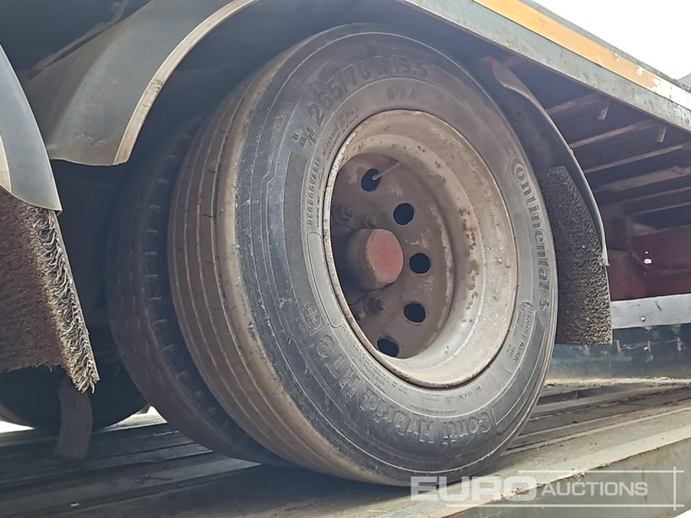 Полуприцеп бортовой/ Платформа SDC Tri Axle Step Frame Flat Bed Trailer: фото 13