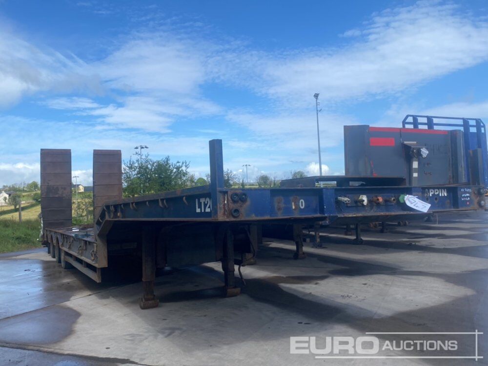 SDC Tri Axle Step Frame Low Loader Trailer, Hydraulic Ramps - Низкорамный полуприцеп: фото 2 SDC Tri Axle Step Frame Low Loader Trailer, Hydraulic Ramps - Низкорамный полуприцеп: фото 2