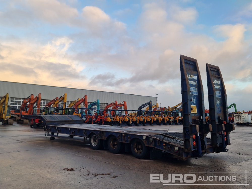 SDC Tri Axle Stepframe Low Loader, Hydraulic Ramps (Selling After Lot 978) - Низкорамный полуприцеп: фото 2 SDC Tri Axle Stepframe Low Loader, Hydraulic Ramps (Selling After Lot 978) - Низкорамный полуприцеп: фото 2