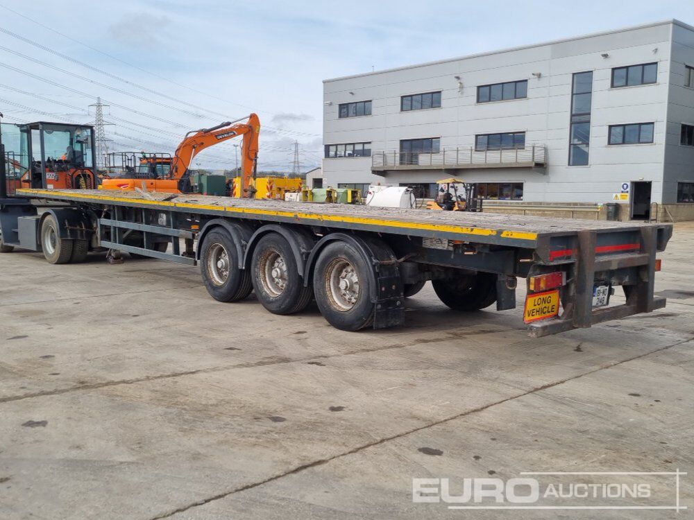 SLEMISH Tri Axle Flat Bed Trailer - Полуприцеп бортовой/ Платформа: фото 3 SLEMISH Tri Axle Flat Bed Trailer - Полуприцеп бортовой/ Платформа: фото 3