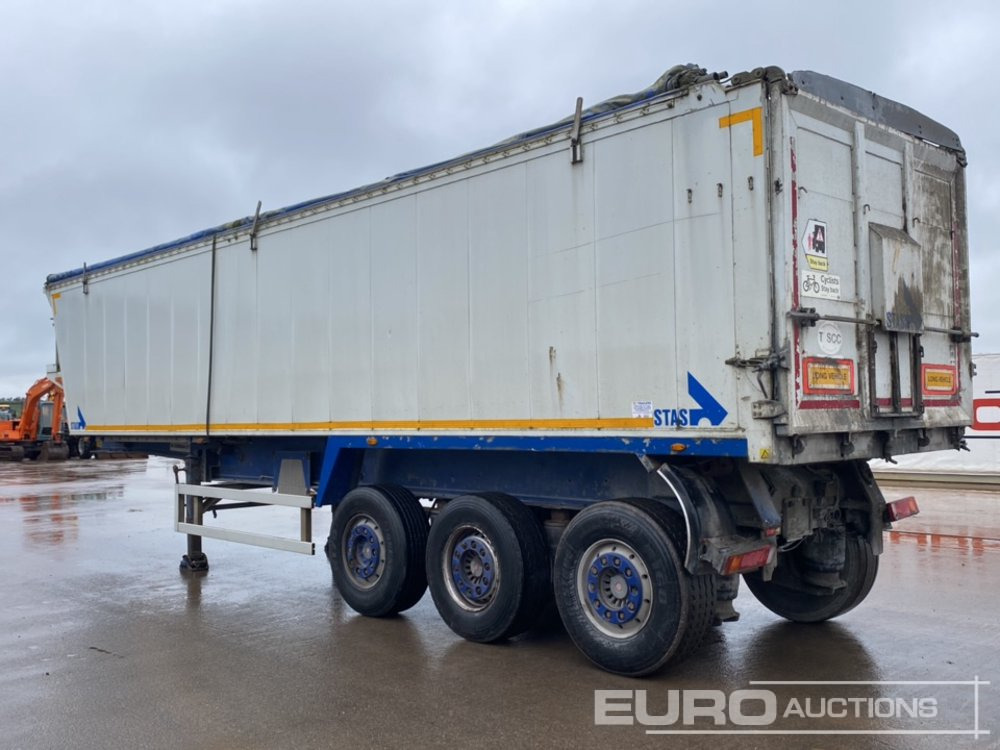 STAS Tri Axle Bulk Trailer, VPG Onboard Weighing System, SAF Axles, Roll Over Cover - Самосвальный полуприцеп: фото 3 STAS Tri Axle Bulk Trailer, VPG Onboard Weighing System, SAF Axles, Roll Over Cover - Самосвальный полуприцеп: фото 3