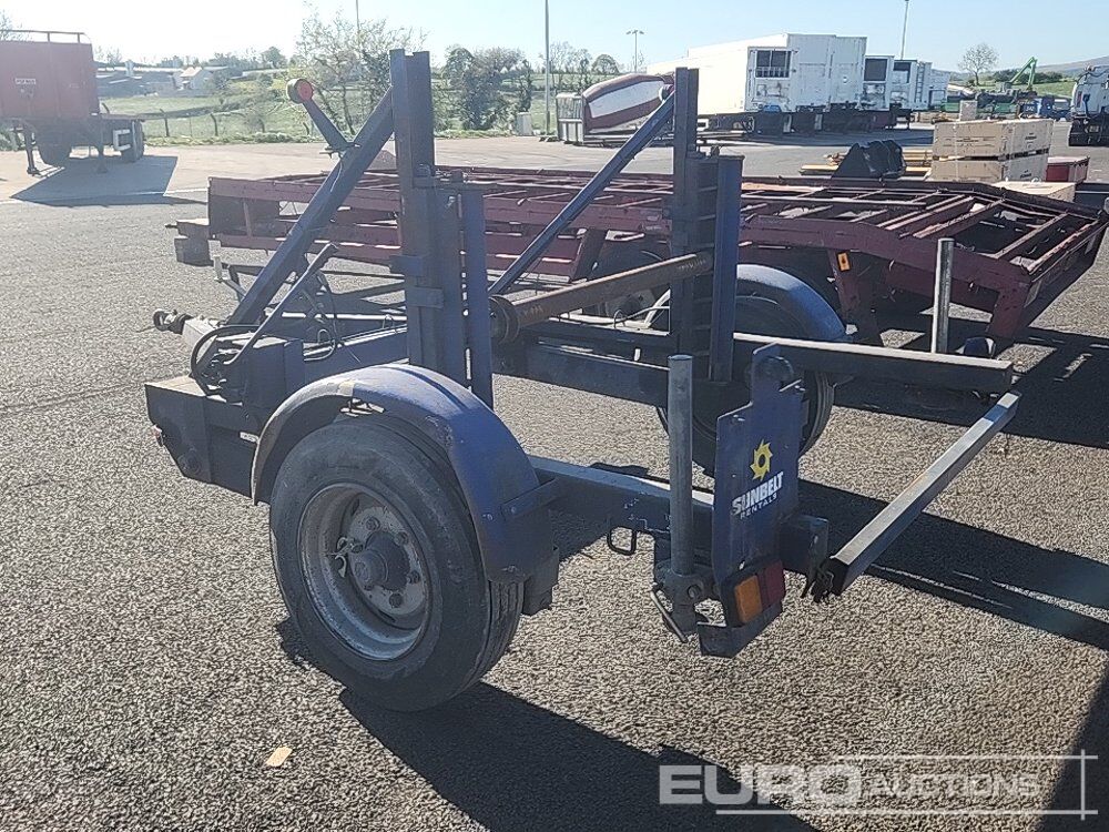Seb International Single Axle Cable Trailer - Прицеп для спецтехники: фото 2 Seb International Single Axle Cable Trailer - Прицеп для спецтехники: фото 2