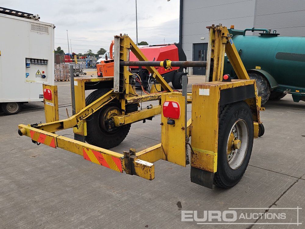 Seb International Single Axle Draw Bar Cable Reel Trailer - Прицеп для спецтехники: фото 5 Seb International Single Axle Draw Bar Cable Reel Trailer - Прицеп для спецтехники: фото 5