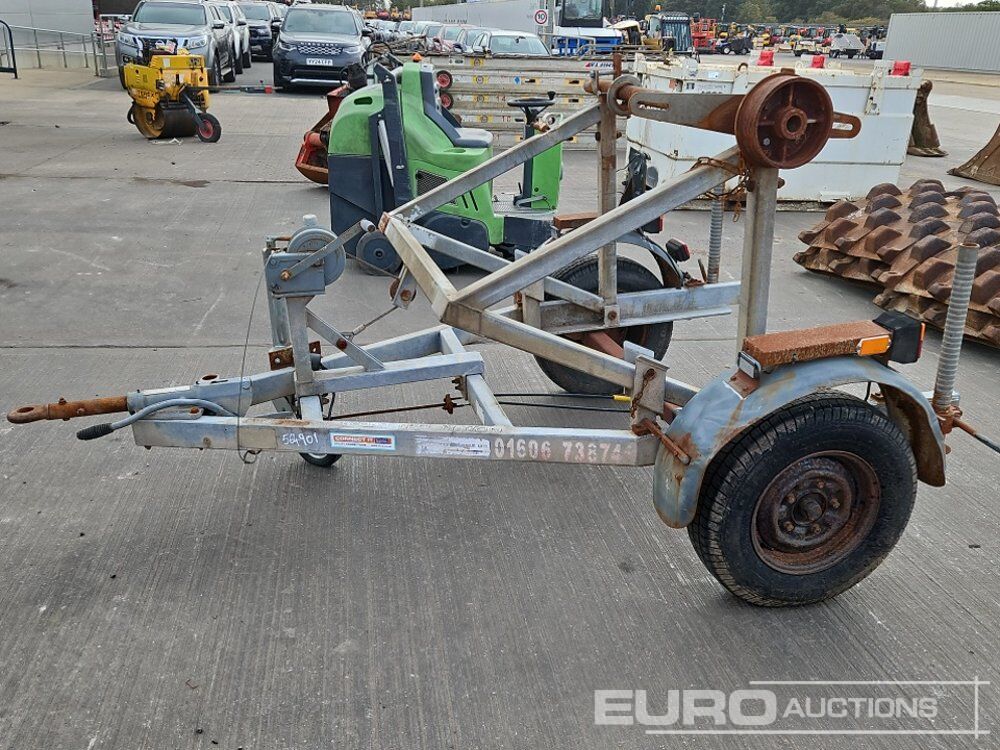 Single Axle Cable Reel Trailer - Прицеп для спецтехники: фото 2 Single Axle Cable Reel Trailer - Прицеп для спецтехники: фото 2