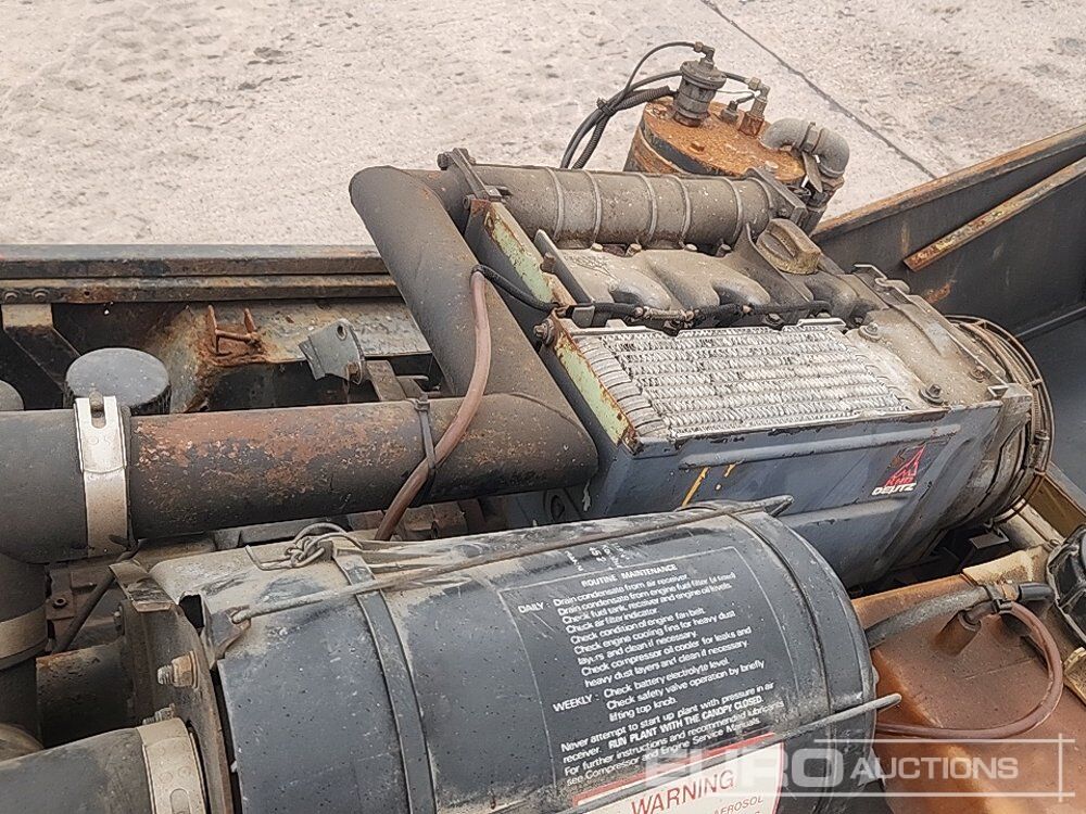 Воздушный компрессор Single Axle Diesel Compressor, Deutz Engine: фото 17
