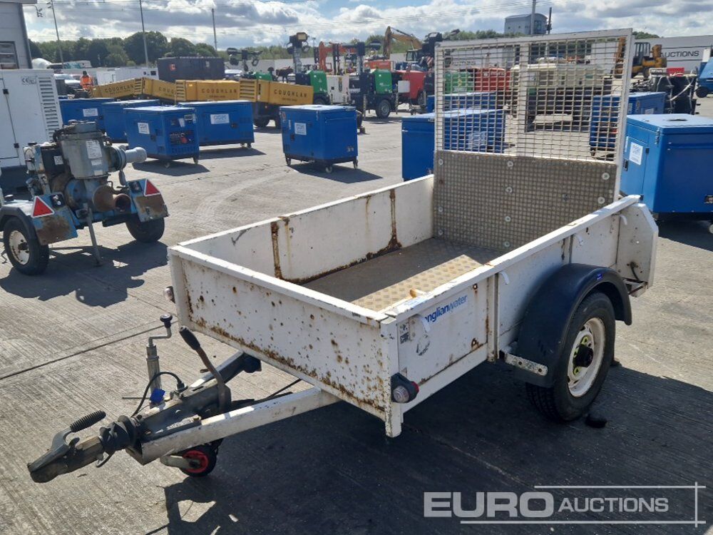Single Axle Plant Trailer, Ramp - Прицеп для спецтехники: фото 1 Single Axle Plant Trailer, Ramp - Прицеп для спецтехники: фото 1