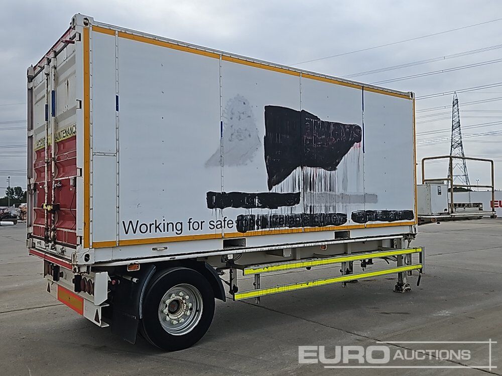 Single Axle Twist & Lock Skeleton Trailer, 20' Container - Полуприцеп бортовой/ Платформа: фото 5 Single Axle Twist & Lock Skeleton Trailer, 20' Container - Полуприцеп бортовой/ Платформа: фото 5