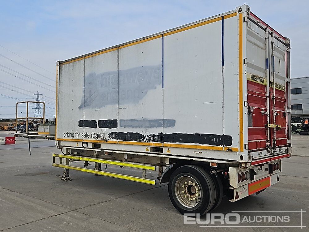 Single Axle Twist & Lock Skeleton Trailer, 20' Container - Полуприцеп бортовой/ Платформа: фото 3 Single Axle Twist & Lock Skeleton Trailer, 20' Container - Полуприцеп бортовой/ Платформа: фото 3