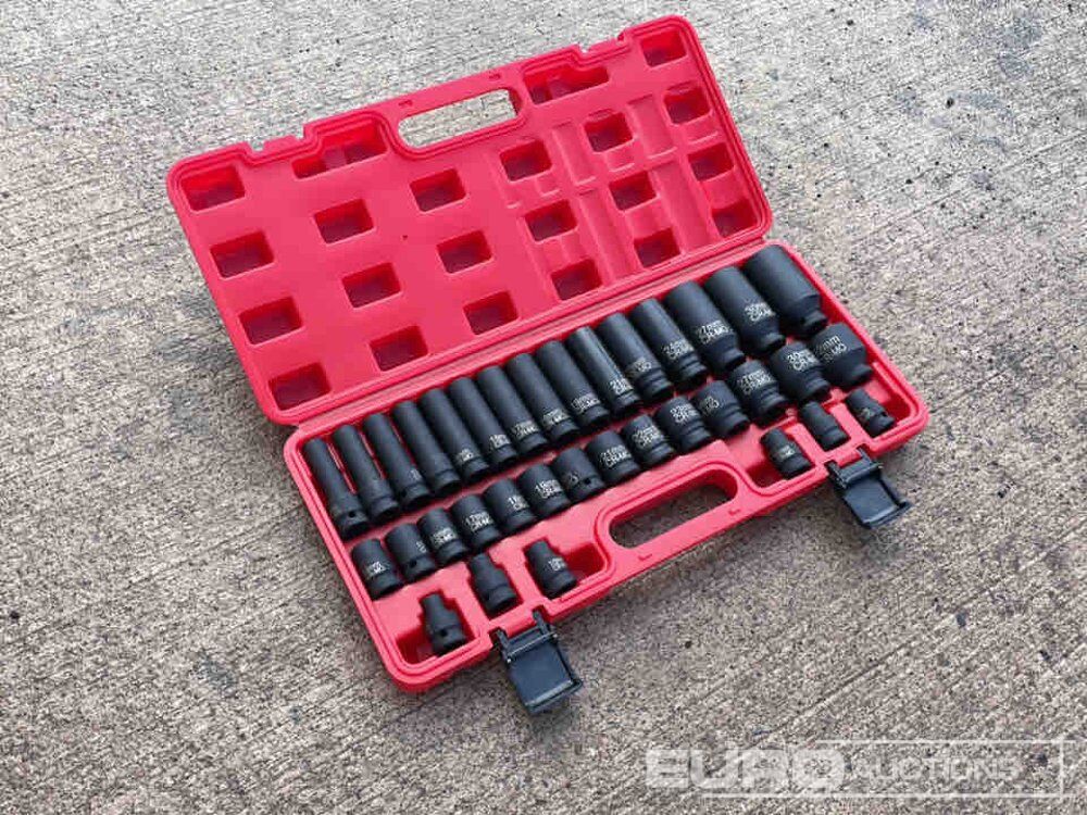 Solid X 35Pc 1/2" Long & Short Sleeve Socket Set - Оборудование для мастерских: фото 1 Solid X 35Pc 1/2" Long & Short Sleeve Socket Set - Оборудование для мастерских: фото 1