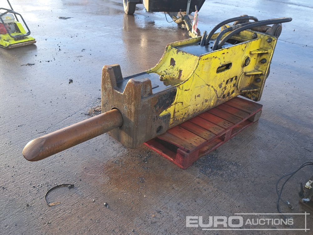 Soosan Hydraulic Breaker 80mm Pin to suit 20 Ton Excavator - Гидромолот: фото 1 Soosan Hydraulic Breaker 80mm Pin to suit 20 Ton Excavator - Гидромолот: фото 1