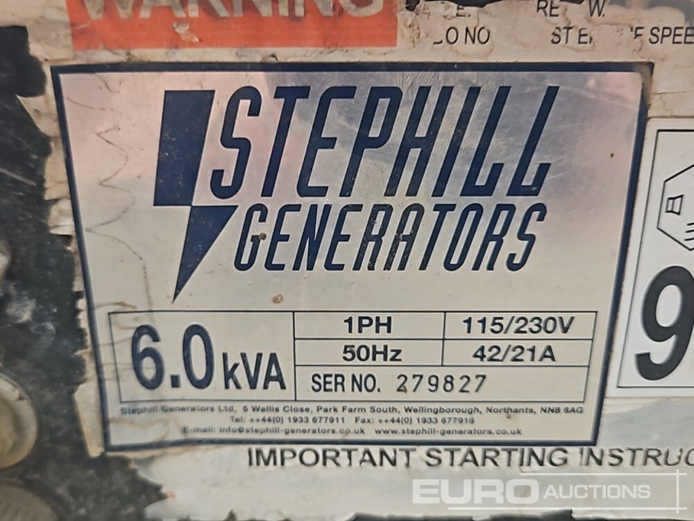 Электрогенератор Stephill SSD6000: фото 19 Электрогенератор Stephill SSD6000: фото 19