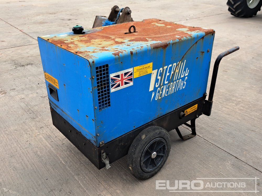 Stephill Single Axle 6kVA Generator - Электрогенератор: фото 1 Stephill Single Axle 6kVA Generator - Электрогенератор: фото 1