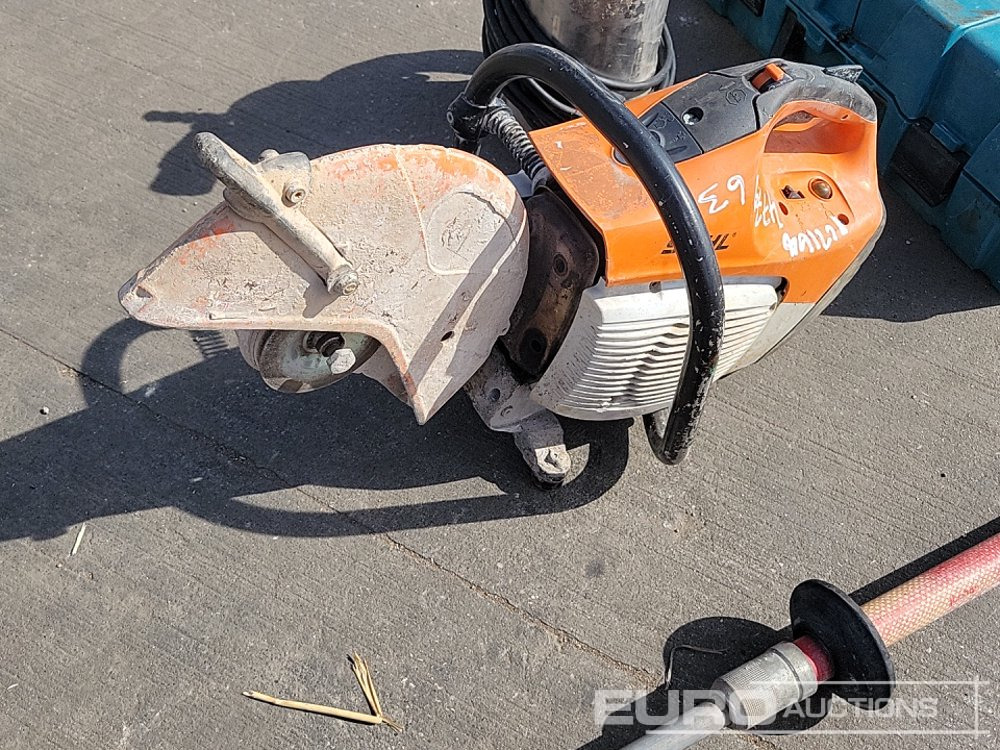Строительное оборудование Stihl Quick Cut Saw, Makita Battery Grinder, Poker Unit Pole, 110 Volt Water Sump: фото 11