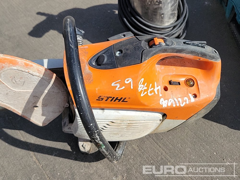 Строительное оборудование Stihl Quick Cut Saw, Makita Battery Grinder, Poker Unit Pole, 110 Volt Water Sump: фото 13