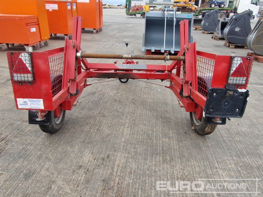 TWS Single Axle Cable Reel Trailer - Прицеп для спецтехники: фото 4 TWS Single Axle Cable Reel Trailer - Прицеп для спецтехники: фото 4