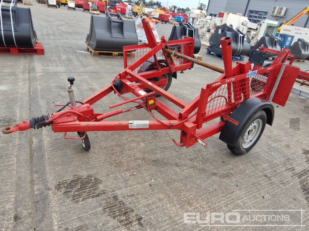 TWS Single Axle Cable Reel Trailer - Прицеп для спецтехники: фото 1 TWS Single Axle Cable Reel Trailer - Прицеп для спецтехники: фото 1