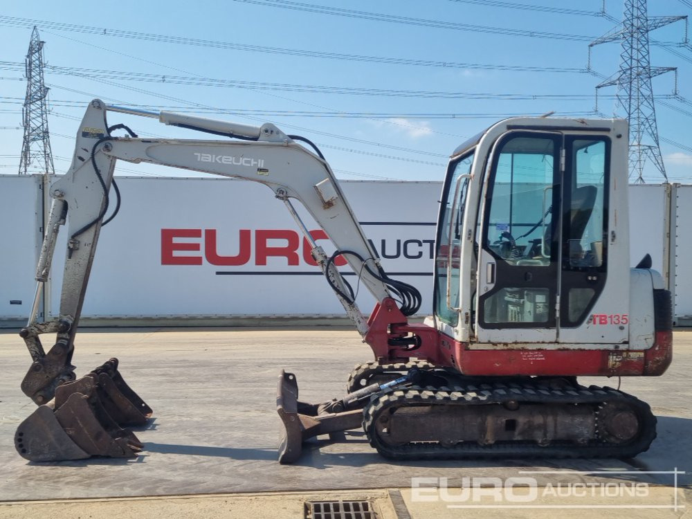 Takeuchi TB135 - Мини-экскаватор: фото 2 Takeuchi TB135 - Мини-экскаватор: фото 2