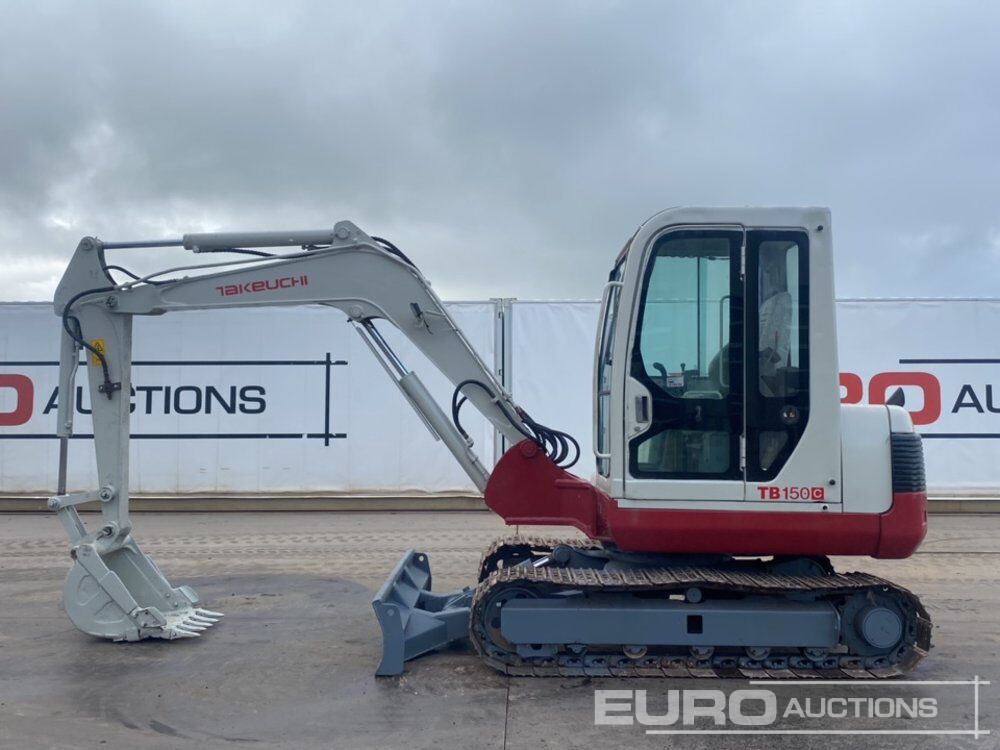 Takeuchi TB150C - Мини-экскаватор: фото 2 Takeuchi TB150C - Мини-экскаватор: фото 2