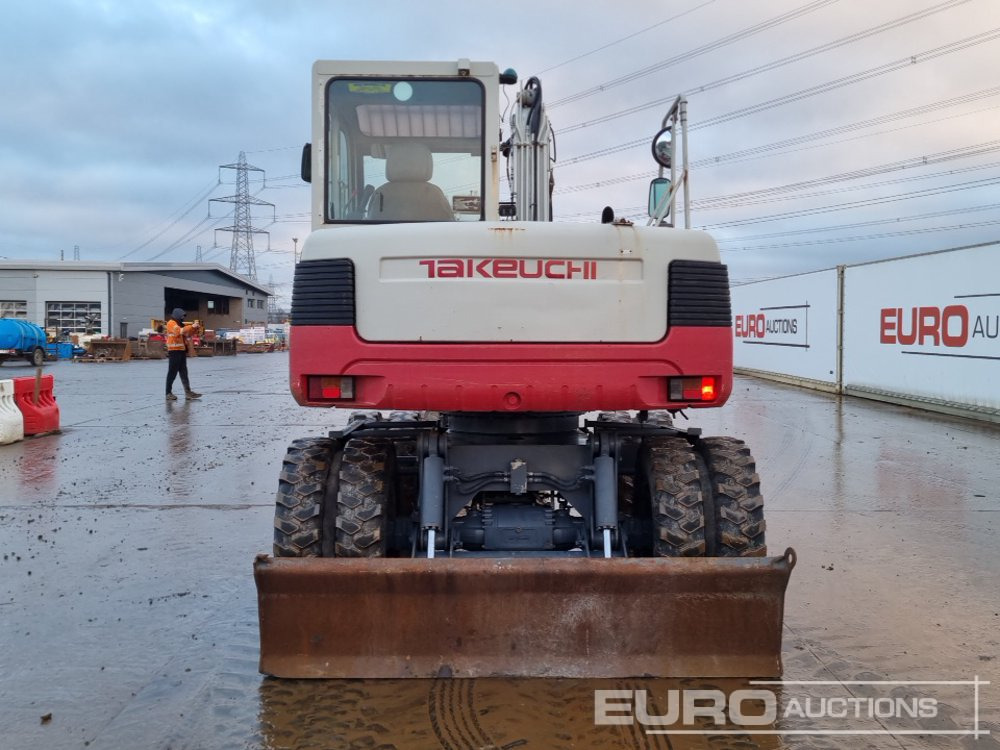Takeuchi TB175W - Колёсный экскаватор: фото 4 Takeuchi TB175W - Колёсный экскаватор: фото 4