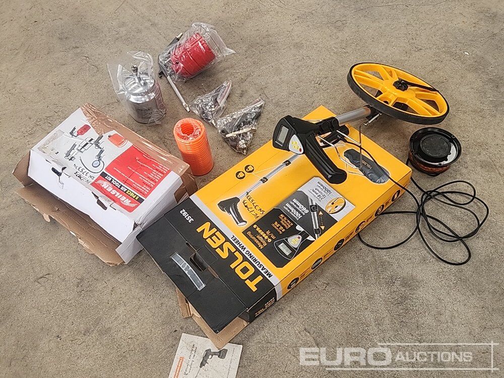 Tolsen Measuring Wheel & 5pc Pneumatic Tool Kit - Оборудование для мастерских: фото 3 Tolsen Measuring Wheel & 5pc Pneumatic Tool Kit - Оборудование для мастерских: фото 3