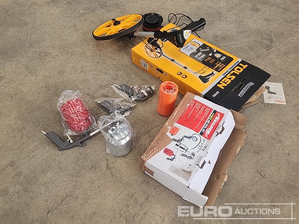 Tolsen Measuring Wheel & 5pc Pneumatic Tool Kit - Оборудование для мастерских: фото 2 Tolsen Measuring Wheel & 5pc Pneumatic Tool Kit - Оборудование для мастерских: фото 2