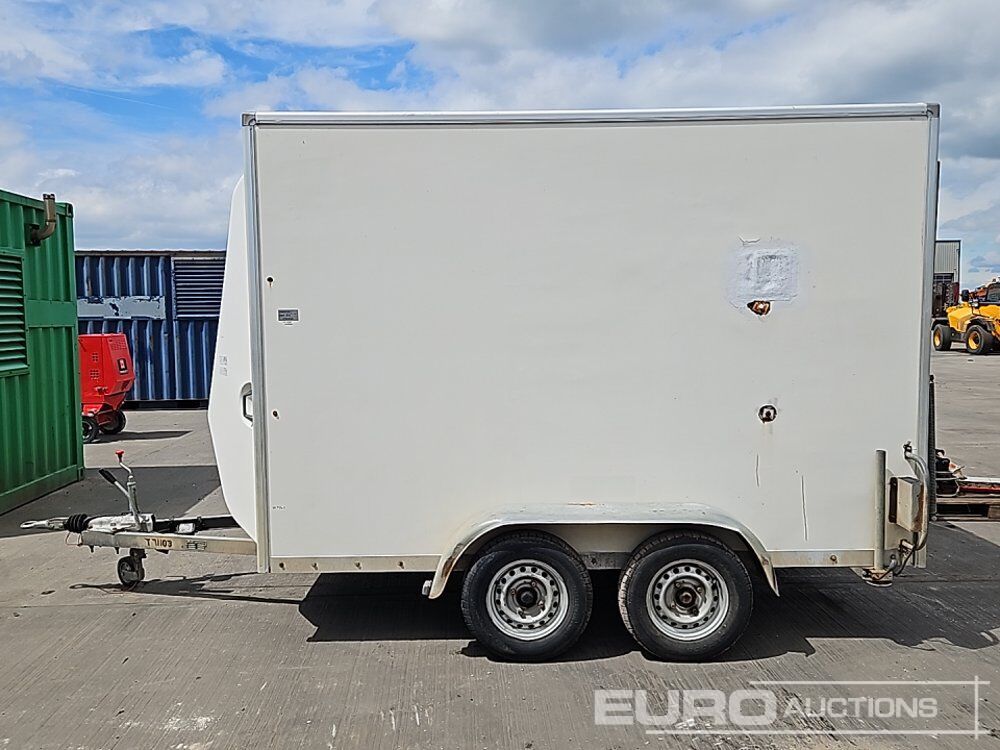 Tow Master 2.7 Ton Twin Axle Box Trailer, Ramp - Прицеп для спецтехники: фото 2 Tow Master 2.7 Ton Twin Axle Box Trailer, Ramp - Прицеп для спецтехники: фото 2