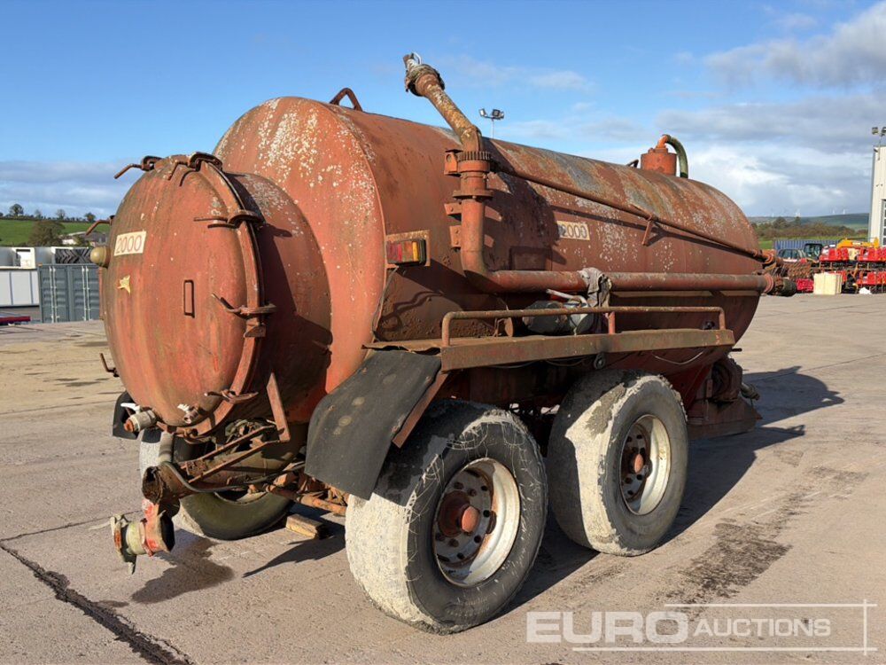 Twin Axle Draw Bar PTO Driven Slurry Tanker - Сельскохозяйственный прицеп: фото 5 Twin Axle Draw Bar PTO Driven Slurry Tanker - Сельскохозяйственный прицеп: фото 5
