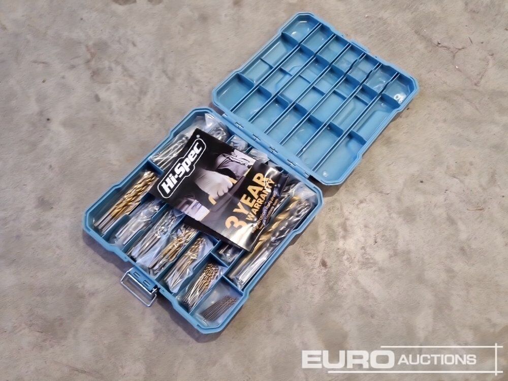 Unused 130Pc Mixed Multi Drill Bit Set - Оборудование для мастерских: фото 1 Unused 130Pc Mixed Multi Drill Bit Set - Оборудование для мастерских: фото 1