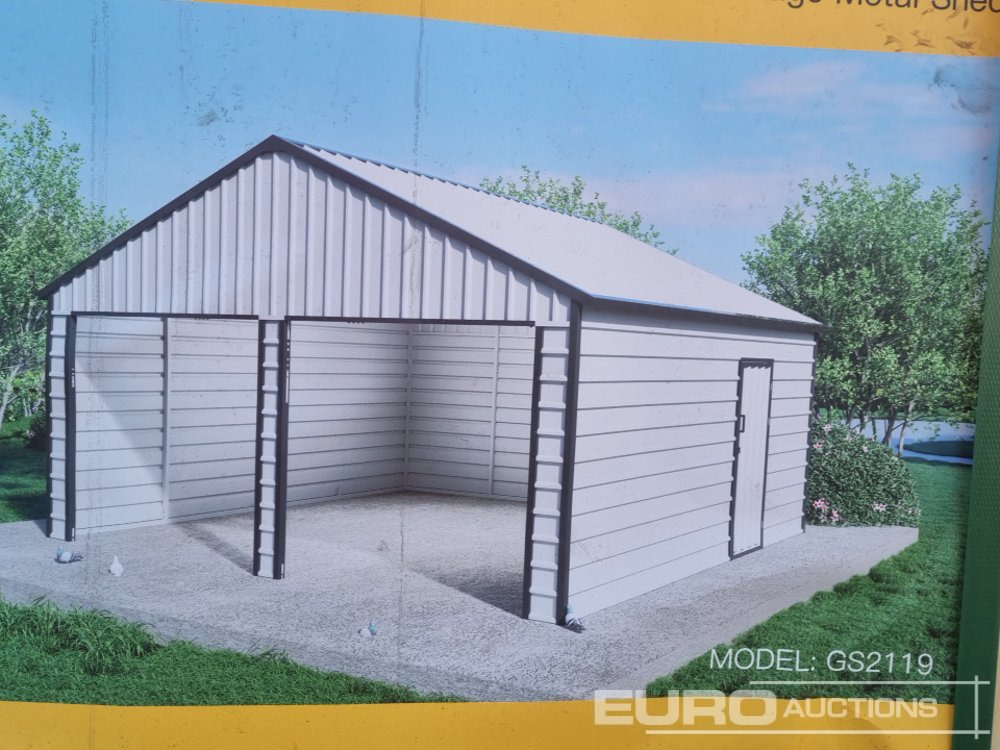Unused 2025 23' x 22' Metal Shed (Cannot Be Reconsigned) - Жилой контейнер: фото 1 Unused 2025 23' x 22' Metal Shed (Cannot Be Reconsigned) - Жилой контейнер: фото 1