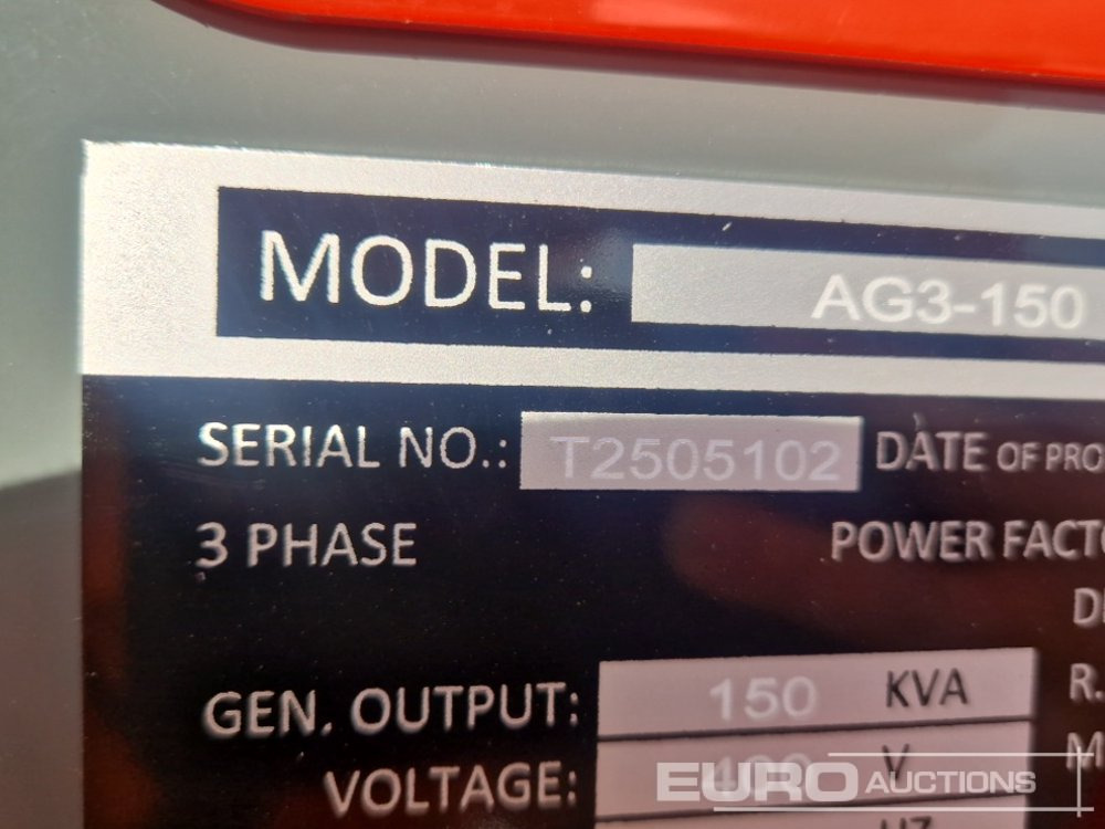 Электрогенератор Unused 2025 Ashita Power AG3-150: фото 29
