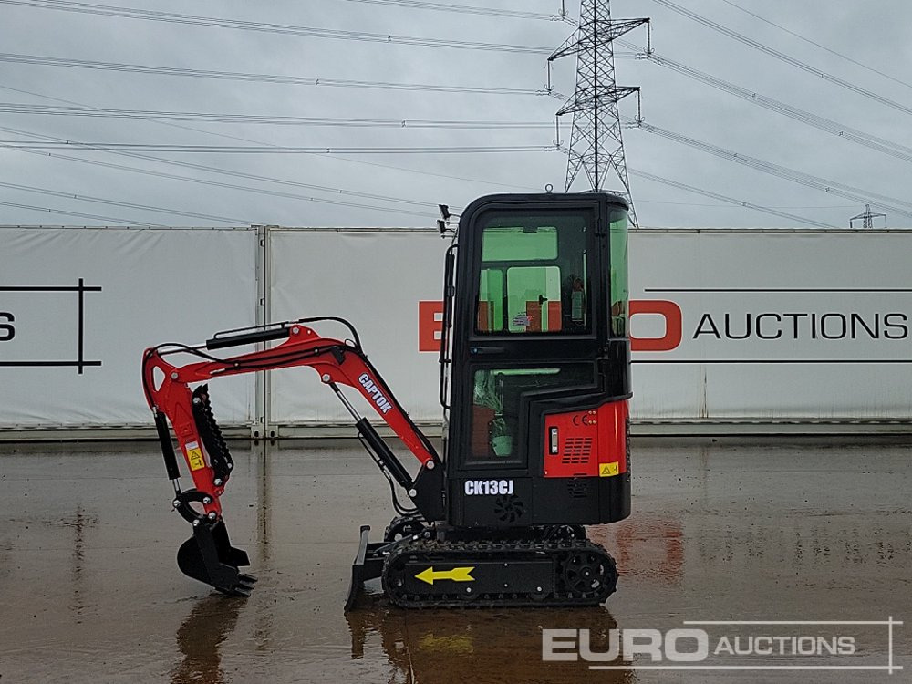 Unused 2025 Captok CK13C - Мини-экскаватор: фото 2 Unused 2025 Captok CK13C - Мини-экскаватор: фото 2
