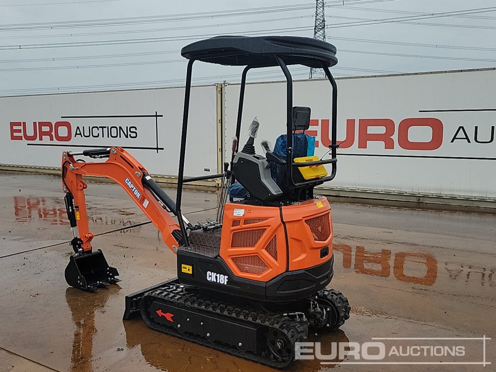 Unused 2025 Captok CK18F - Мини-экскаватор: фото 3 Unused 2025 Captok CK18F - Мини-экскаватор: фото 3