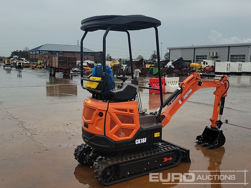 Unused 2025 Captok CK18F - Мини-экскаватор: фото 5 Unused 2025 Captok CK18F - Мини-экскаватор: фото 5