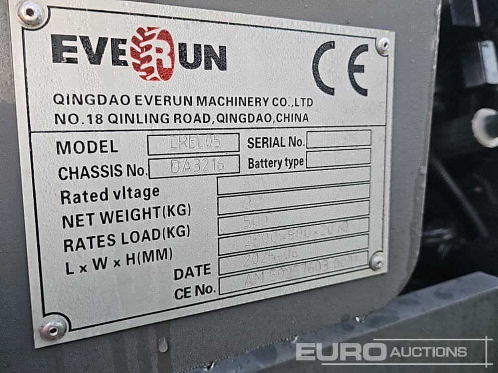 Колёсный погрузчик Unused 2025 Everun EREL05: фото 39