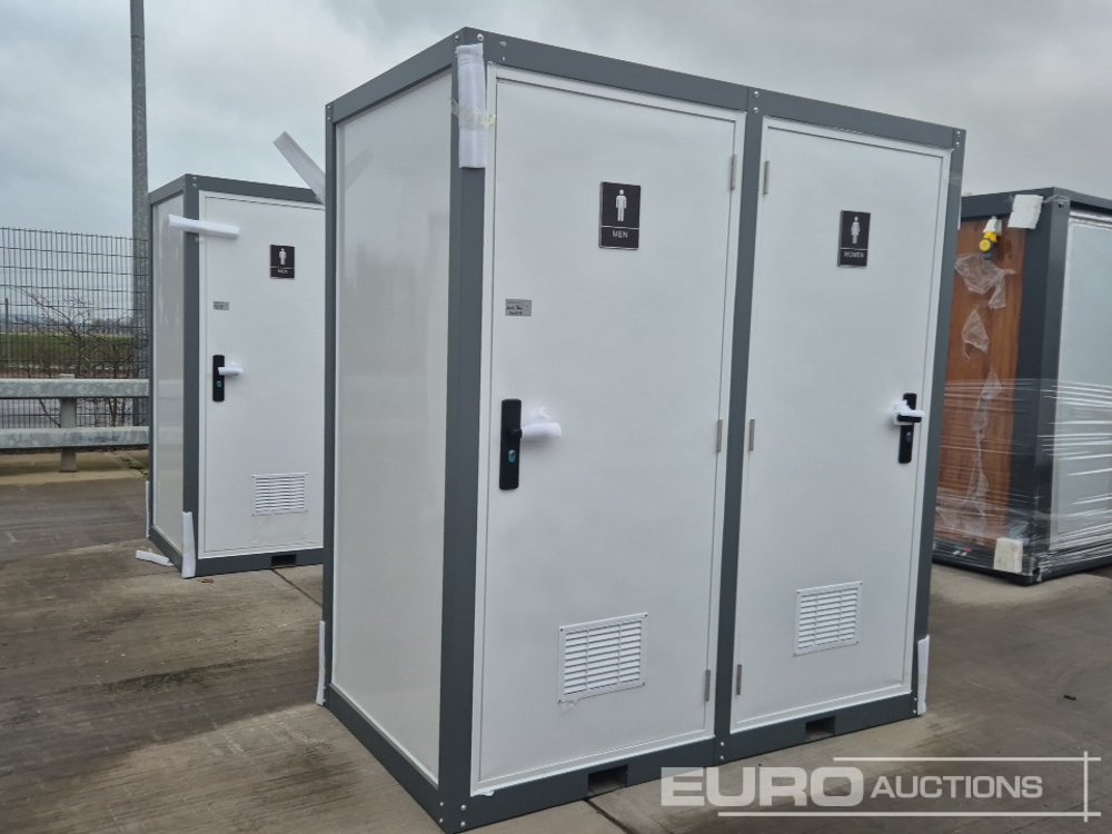 Unused 2025 KMY Industrial Double Portable Toilet (Cannot Be Reconsigned) - Морской контейнер: фото 1 Unused 2025 KMY Industrial Double Portable Toilet (Cannot Be Reconsigned) - Морской контейнер: фото 1